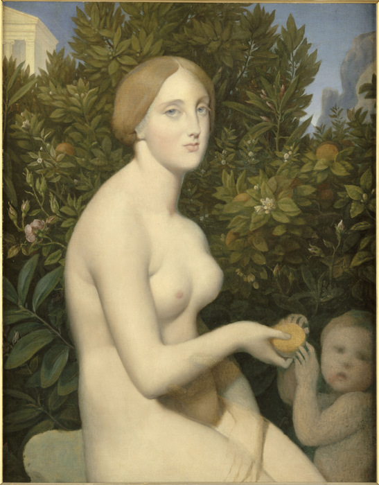Venus in Paphos by Jean-Auguste Dominique Ingres