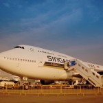 Singapore Airlines Boeing 747-400 9V SPQ static display at Singapore Airshow 2012 Singapore Airlines Boeing 747-400 9V SPQ static display at Singapore Airshow 2012