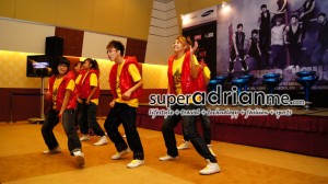 Winners of F&N Super Junior Dance Challenge - Members of the 7 person Group Impact