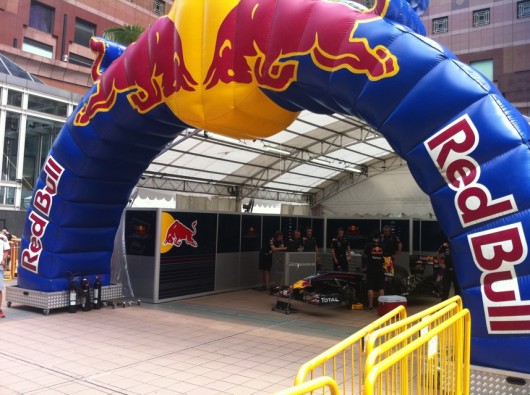 The Pit at Ngee Ann City - Red Bull Speed Street Singapore 2011