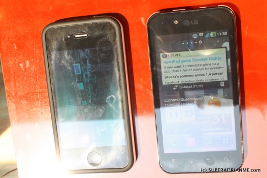 Comparing the Screen Brightness Between the iPhone and LG Optimus Black