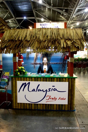 TRAVEL MALAYSIA 2011  - Tourism Malaysia Booth