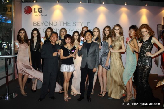 Representatives from LG, StarHub and Models from the LASALLE Graduation Show 2011 as part of Audi Fashion Festival 2011