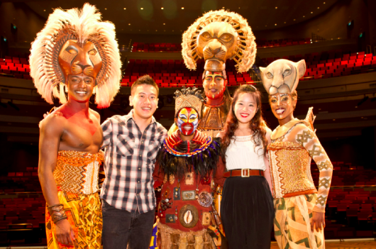 The Lion King Singapore - 100,000th audience member | SUPERADRIANME.com