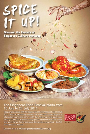 Singapore Food Festival 2011 Poster