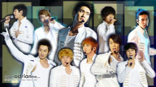Super Junior Super Show 3 Singapore Wall Paper | SUPERADRIANME.com