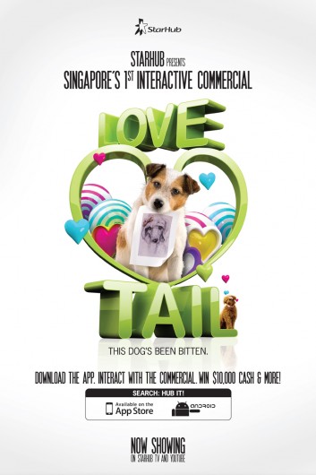 StarHub Love Tail Campaign Poster