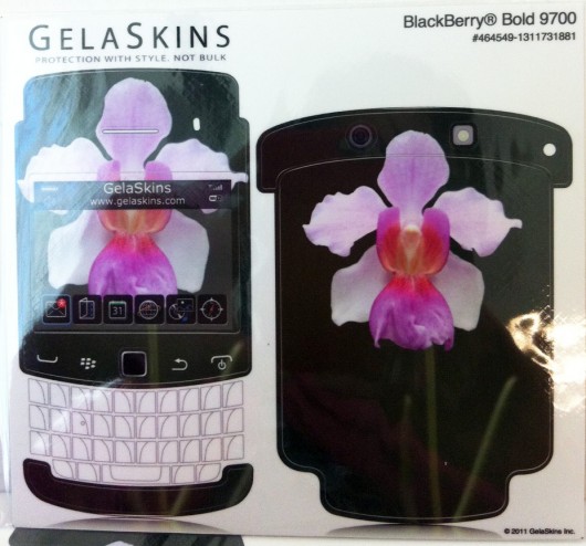 Orchid themed skin for BlackBerry Bold