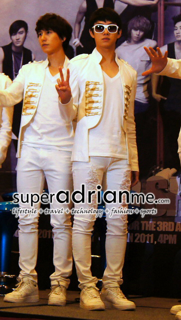 Super Junior SS3 Singapore Press Conference - Heechul 