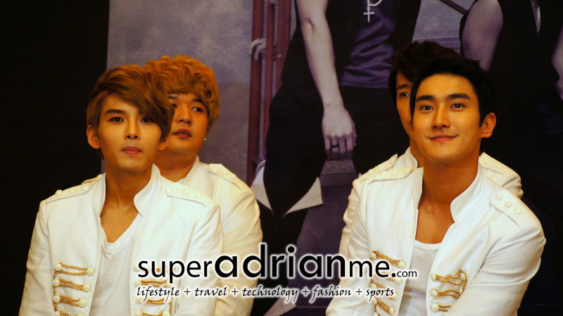 Super Junior SS3 Singapore Press Conference - Ryeowook, Shindong & Siwon