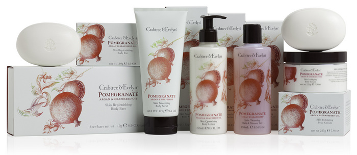 Crabtree & Evelyn : Pomegranate Group Visual