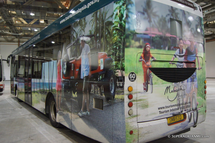 Tourism Malaysia 2011 Buses (Singapore)