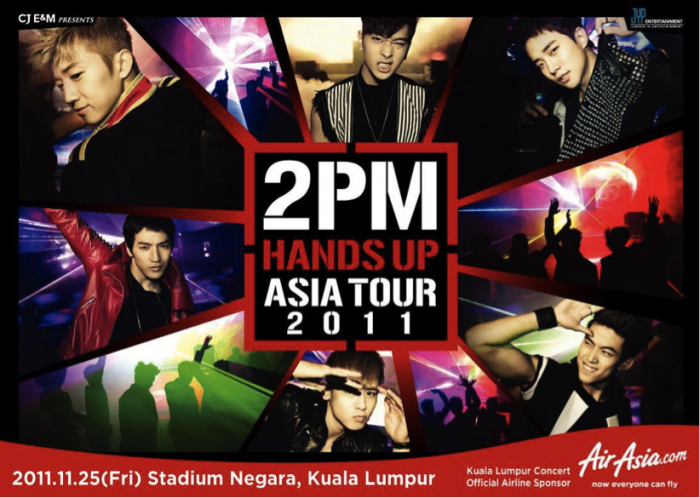 2PM Hands Up Asia Tour 2011