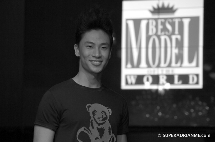 Best Model of the World 2011 Singapore - Shawn Ng wins Best Shot subsidiary award