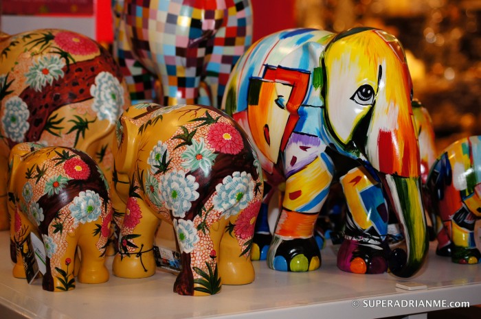 The Elephant Parade - Replica Minitaures on Sale at TANGS