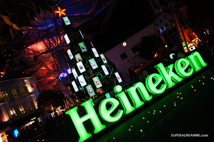 Heineken Social Christmas Tree