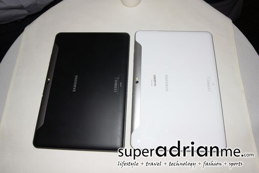 Samsung Galaxy Tab 10.1 - Black and White
