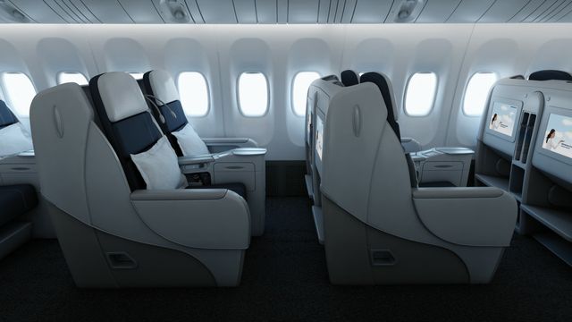 Air France New Business Class Cabin