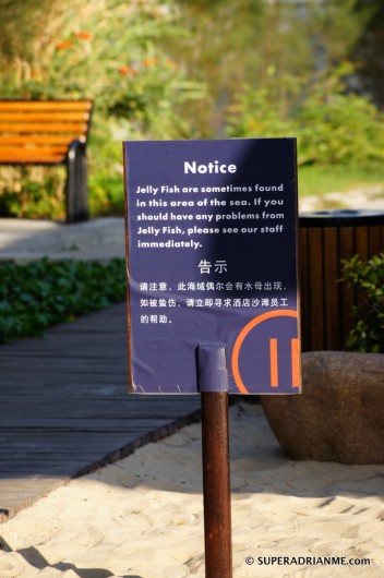 Pullman Sanya Yalong Bay Resort and Spa, China - Read the Warning Signs