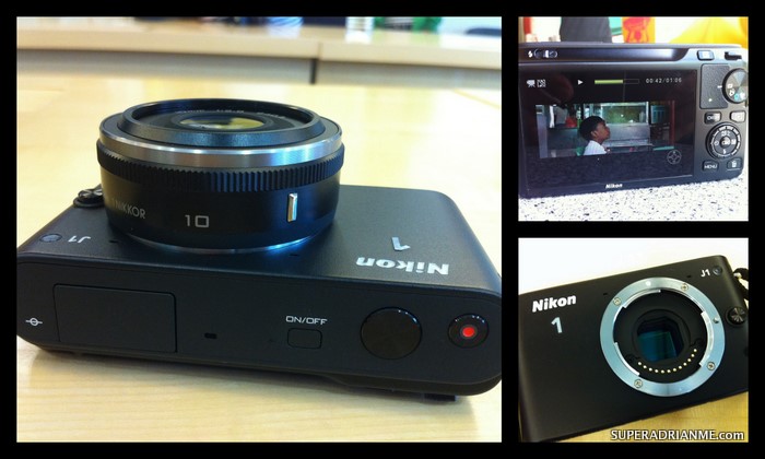 The Nikon 1 J1 Interchangeable Lens Digital Camera System