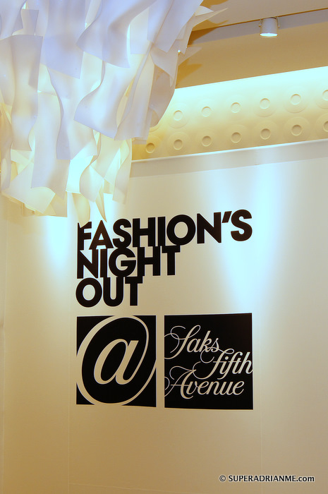 Fashion's Night Out at Saks Fifth Avenue