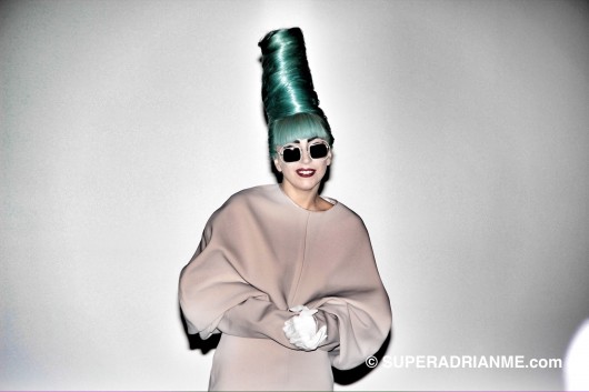 Lady Gaga at the SingTel AMPed 2.0 Press Conference July 2011