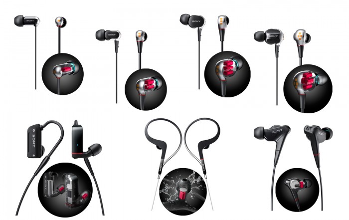 Sony XBA (Balance Armature) In-Ear Headphones
