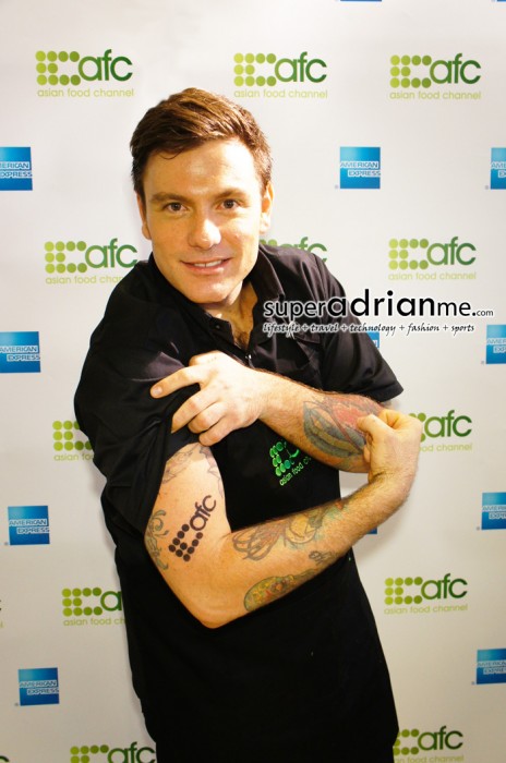 Chef Chuck Hughes in Singapore (AFC)