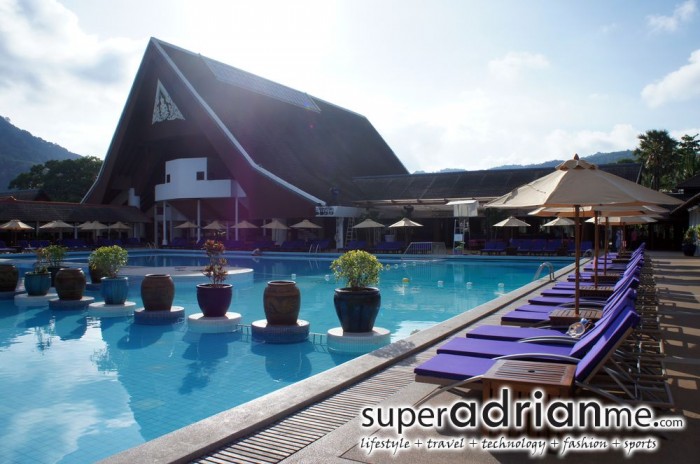 The Main Pool at Club Med Phuket