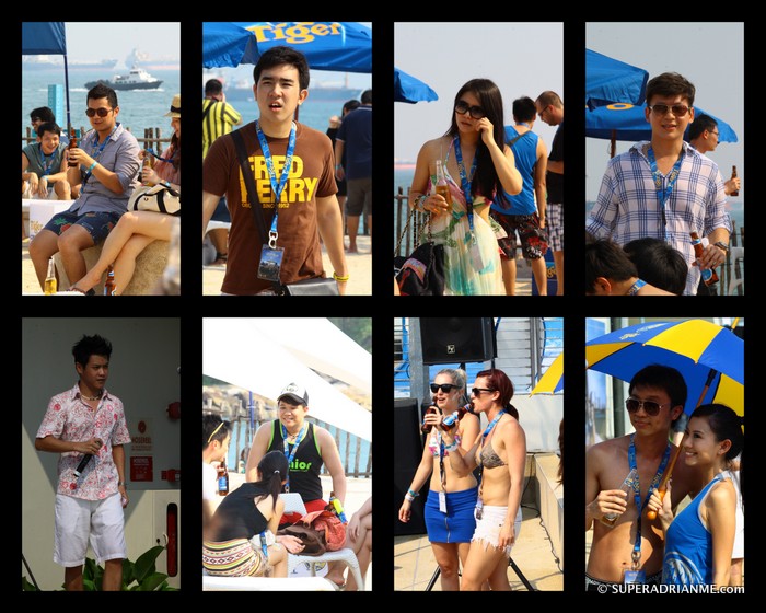 Tiger Beer Live It Up Party - 24 March 2012 - Wave House Sentosa - People at the Party
