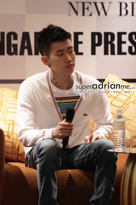 Jay Park in Singapore to promote New Breed album 8