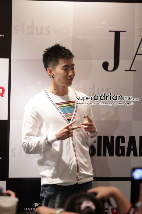 Jay Park in Singapore to promote New Breed album 9