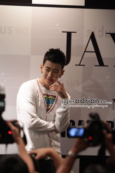 Jay Park in Singapore to promote New Breed album 10