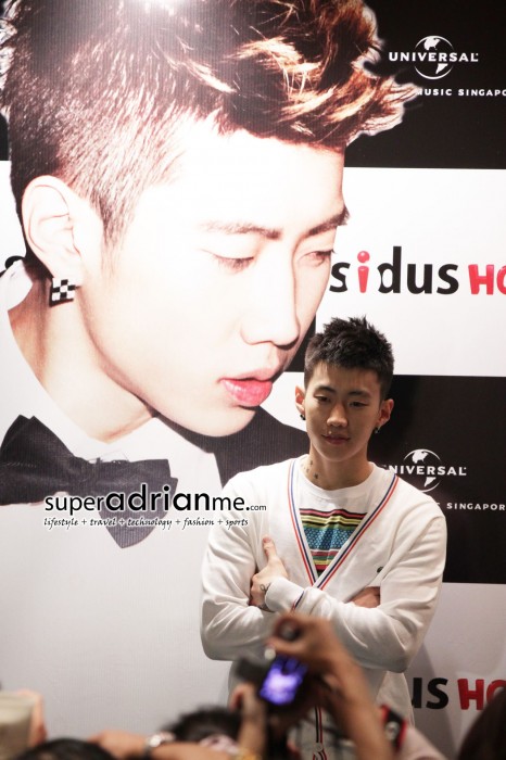 Jay Park in Singapore to promote New Breed album 13