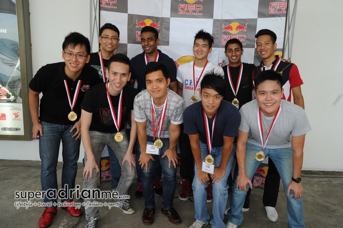 The Ten Male Candidates from the Red Bull Rookies Search - Go Kart Challenge