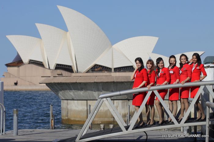 AirAsia X Lands In Sydney 2 April 2012 