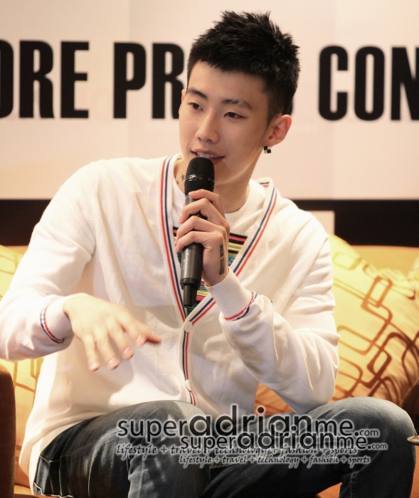 Jay Park in Singapore to promote New Breed album 1