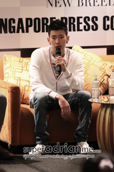 Jay Park in Singapore to promote New Breed album 2