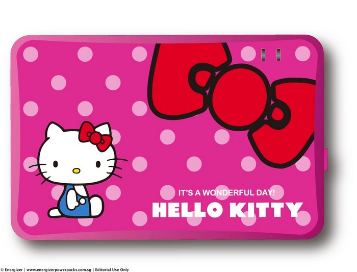 Hello Kitty Energizer Battery Pack