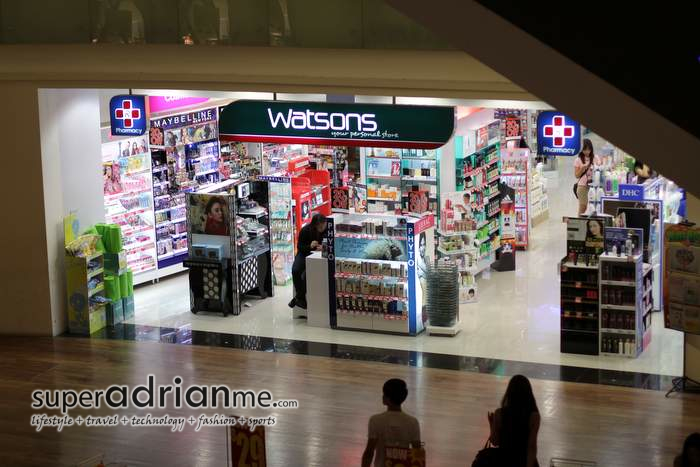 Watsons accepts MasterCard PayPass Touch & Go Payments