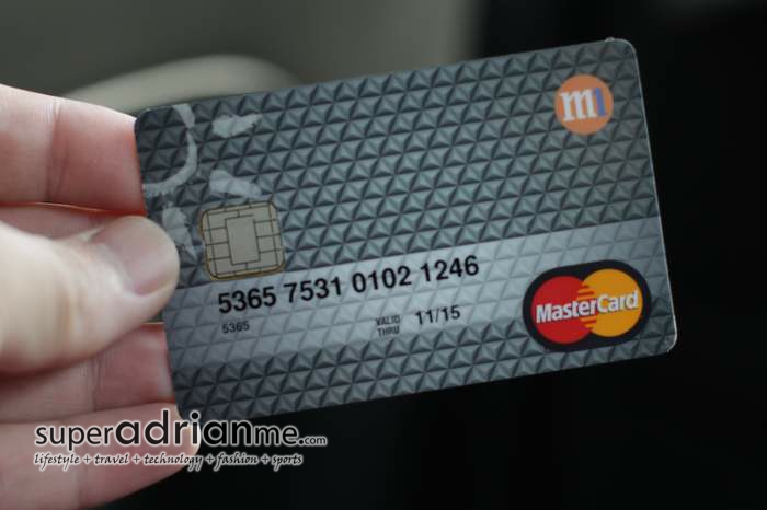 M1 Prepaid MasterCard - PayPass Tap & Go Payment