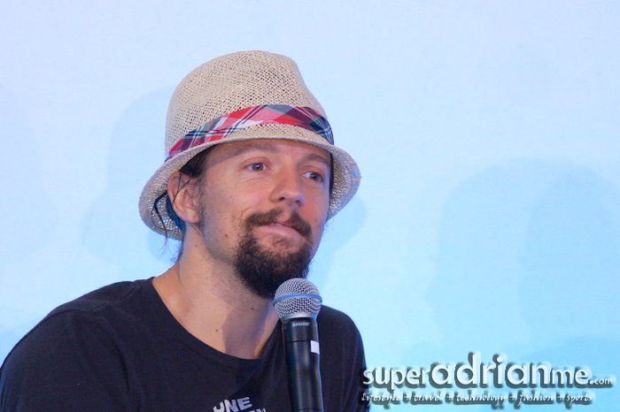Jason Mraz in Singapore for the Rhythm with Nature 29 June 2012