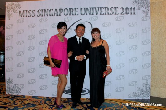 Miss Singapore Universe 2011 3 of the 9 judges : Irene Ang, Bernard Lim and Florence Lian