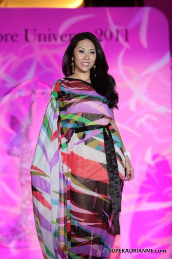Miss Singapore Universe 2011: Shn Juay during the Evening Gown Segment