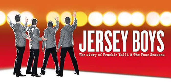 JERSEY BOYS the story of Frankie Valli and The Four Seasons