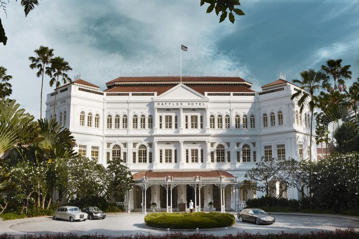 Raffles Hotel Singapore, one of the properties under the FRHI group.