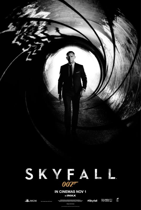 SKYFALL 007 Movie Poster