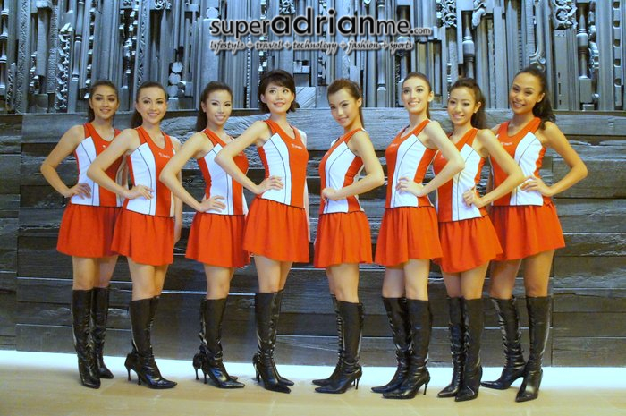 SingTel Grid Girls 2012 - Top 8