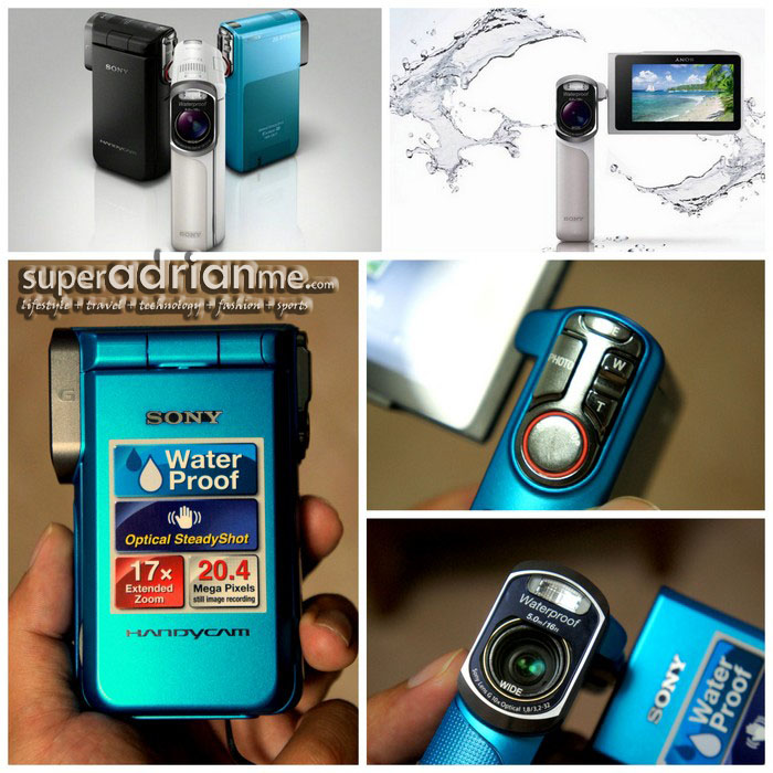 Sony Handycam GW77 - Waterproof, Dustproof, Shockproof
