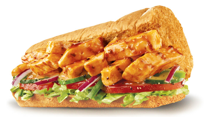 Subway's Chicken Teriyaki only have 6 grams of fat